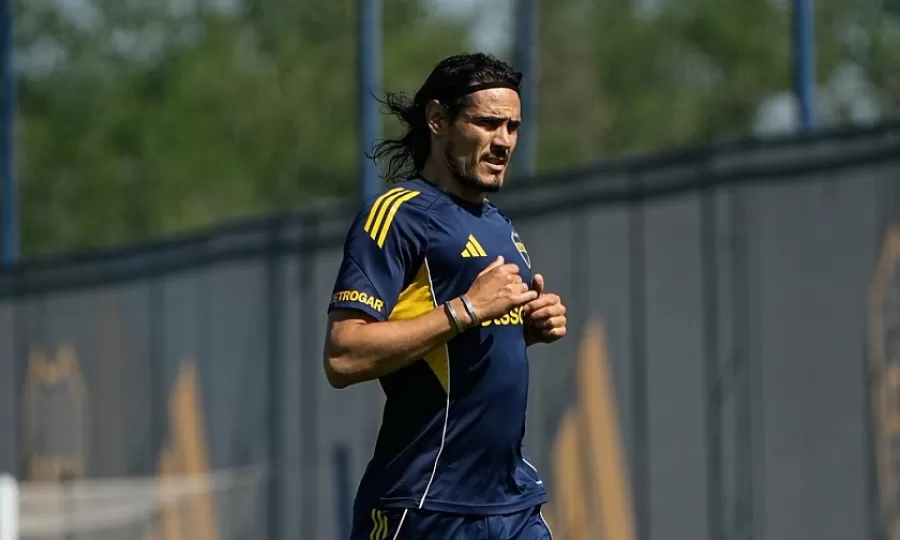 Boca publicó el parte médico de Edinson Cavani y confirmó que se perderá el partido contra Barracas Central