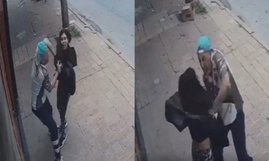 El hecho ocurrió en horas de la tarde, en la parada de colectivos de la línea 63, en Polonia y Quintana, en La Tablada.