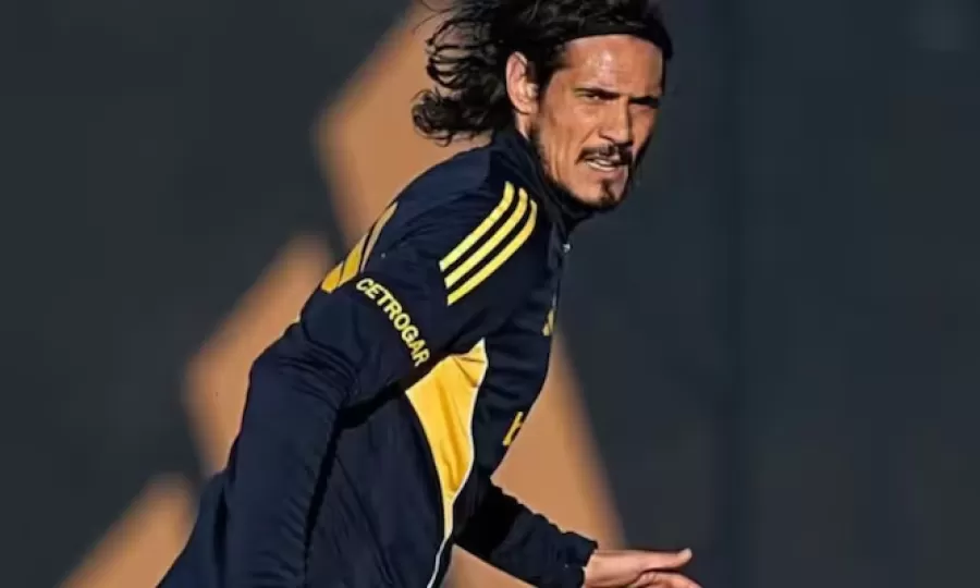 Edinson Cavani recibi&oacute; el alta m&eacute;dica y podr&iacute;a volver en un momento clave para Boca