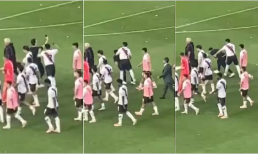 Habló el hincha de Boca que recibió una trompada de Maxi Salas: “Entiendo su reacción, debía estar caliente”