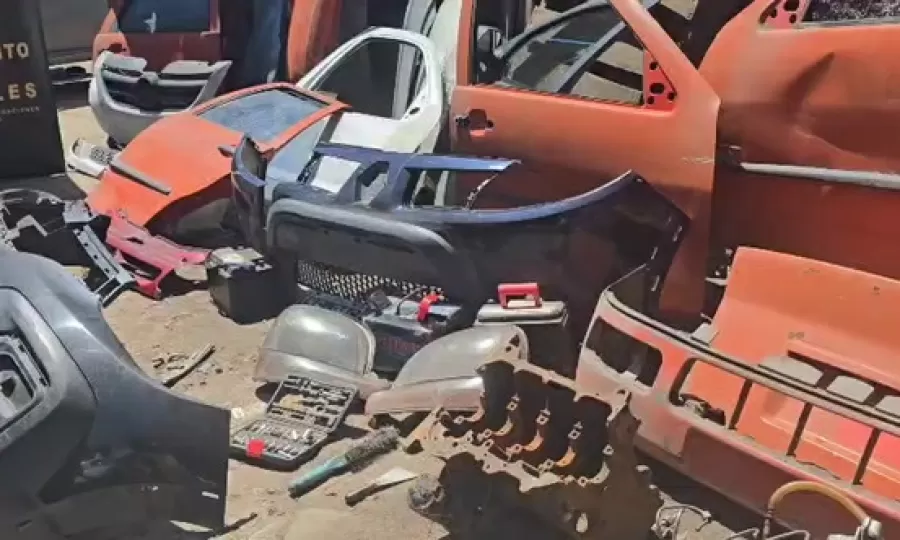 Desarticularon una banda que se dedicaba a vender y desguazar vehículos robados