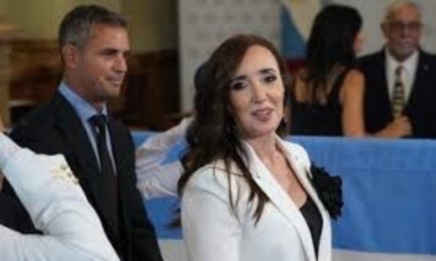 La Vicepresidenta Victoria Villarruel.