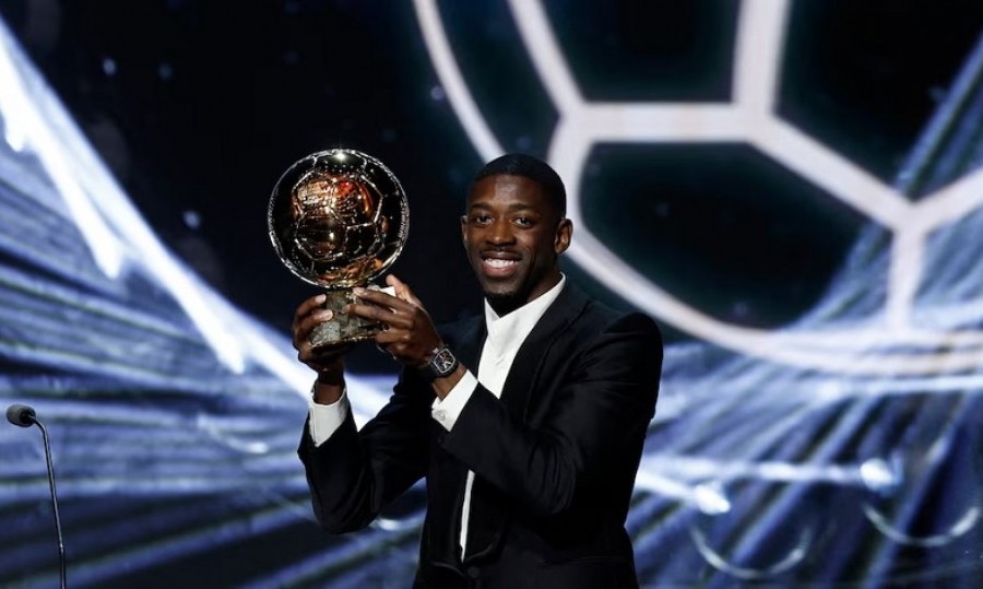 Ousmane Dembélé se quedó con el Balón de Oro 2025.
