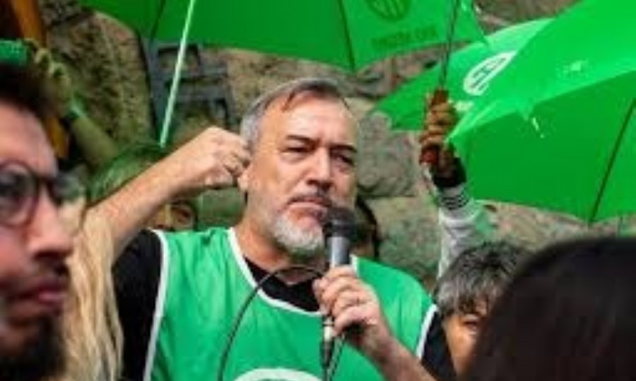 Rodolfo Aguiar, secretario de la Asociación de Trabajadores del Estado (ATE).