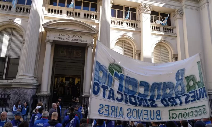 Anunciaron un paro bancario nacional