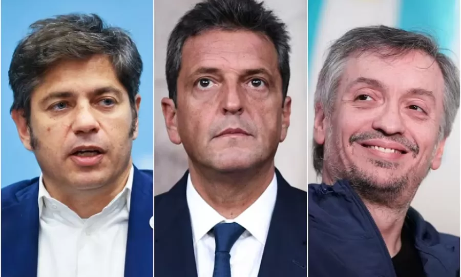 Kicillof, M&aacute;ximo y Massa se reunieron para buscar una posici&oacute;n com&uacute;n frente a la intenci&oacute;n del Gobierno de eliminar las PASO
