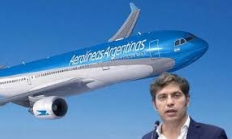 Apuntaron contra el gobernador Axel Kicillof por querer “comprar Aerolíneas mientras el IOMA se cae a pedazos”.