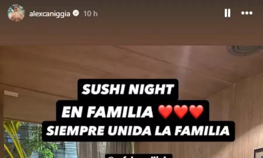 Alex Caniggia lanzó un filoso dardo a Mariana Nannis tras una cena familiar con su papá