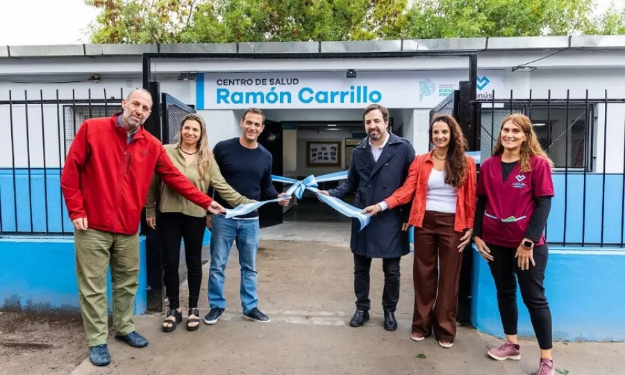 Kreplak y &Aacute;lvarez inauguraron un centro de salud mental en Villa Caraza