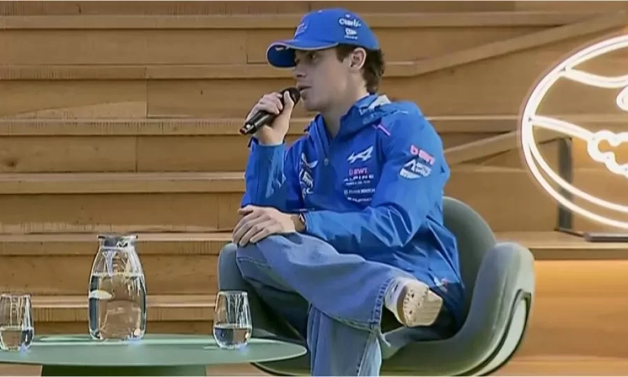 La divertida confusi&oacute;n de Franco Colapinto que hizo re&iacute;r a todos antes de su exhibici&oacute;n