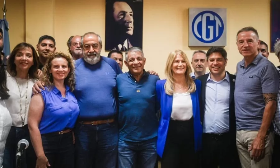 Kicillof fue recibido por la CGT para sumar apoyos contra la reforma laboral