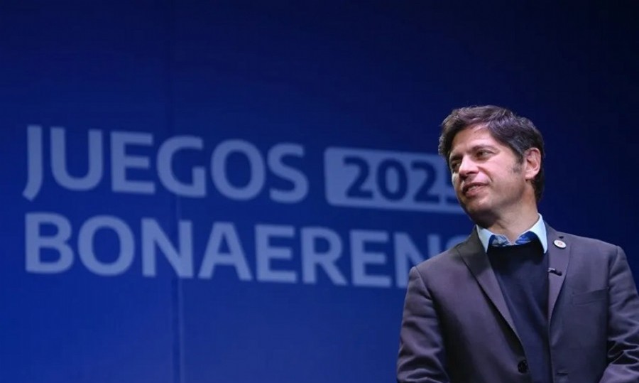 Kicillof encabezó el lanzamiento de la 34a Edición de los Juegos Bonaerenses.