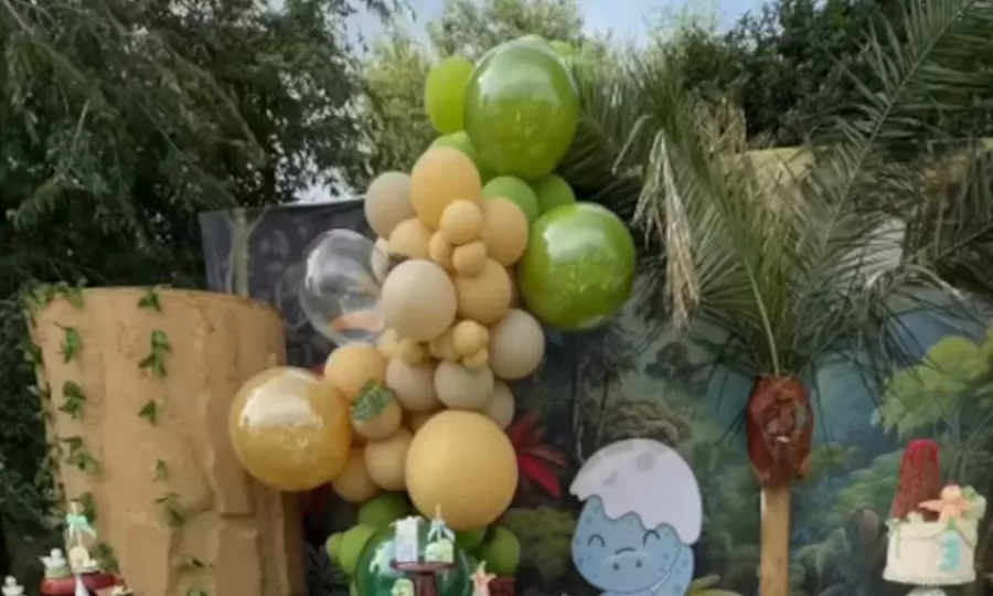 Barbie V&eacute;lez festej&oacute; los 3 a&ntilde;os de su hijo Salvador