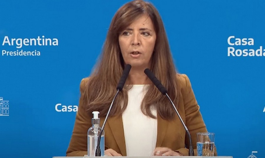 La vocera presidencial Gabriela Cerruti respaldó las elecciones primarias.
