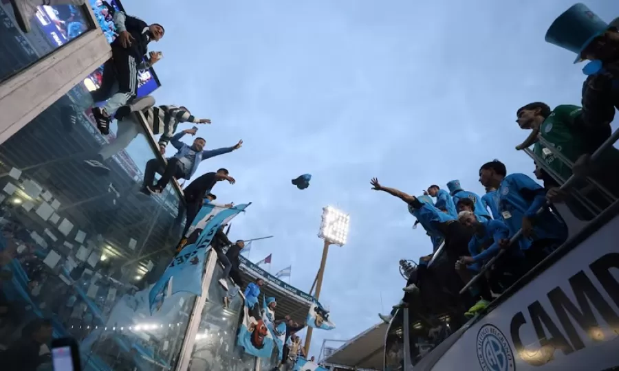Habr&aacute; una caravana hist&oacute;rica de los jugadores de Belgrano para celebrar el t&iacute;tulo