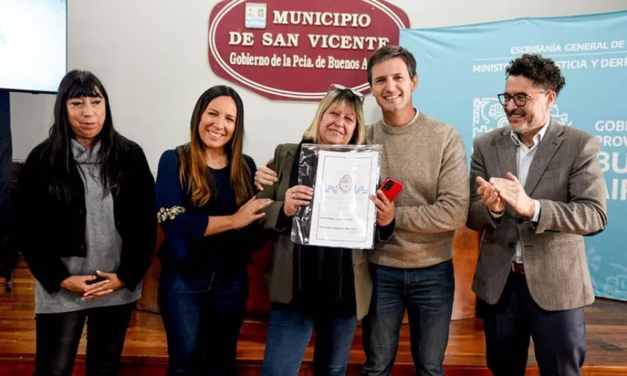 El Municipio impulsa la regularizaci&oacute;n dominial para garantizar el acceso a la escritura de viviendas