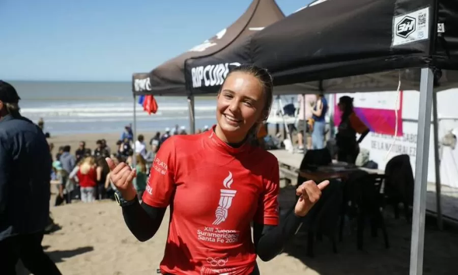 Isabella Assmann gan&oacute; la medalla de oro en bodyboard del surf suramericano