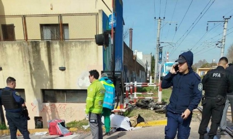 Tragedia en las vías.