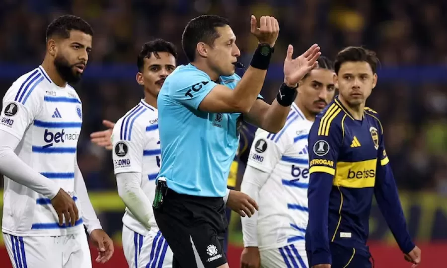 La pol&eacute;mica explicaci&oacute;n del jugador de Cruzeiro sobre la mano que gener&oacute; la queja de Boca