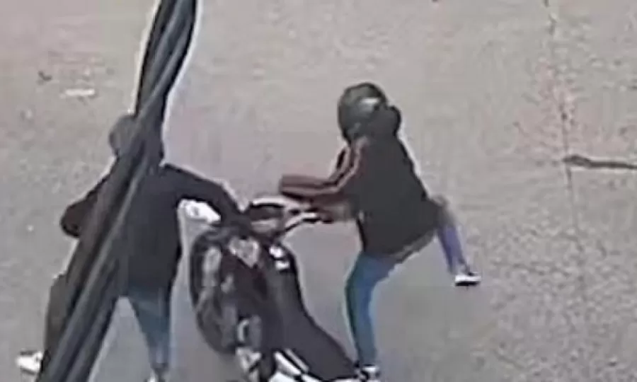 Robo y persecuci&oacute;n en Monte Grande