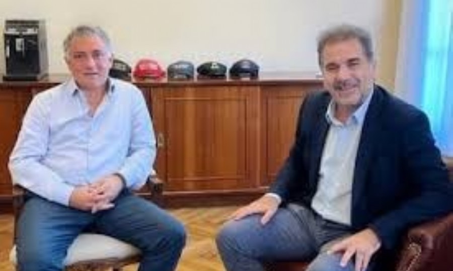 Sebastián Pareja, volvió a reunirse con Cristián Ritondo.
