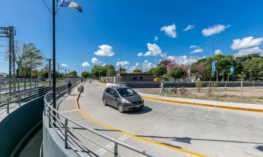 Habilitaron la calle Presidente Per&oacute;n junto al Paso Bajo Nivel de Rafael Calzada y mejora la conectividad vial