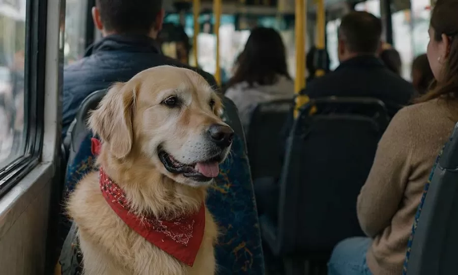 Habilitan traslado de mascotas en colectivos