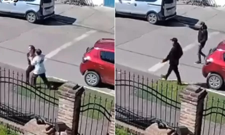 Madre e hijo escaparon de un robo y les dispararon a matar