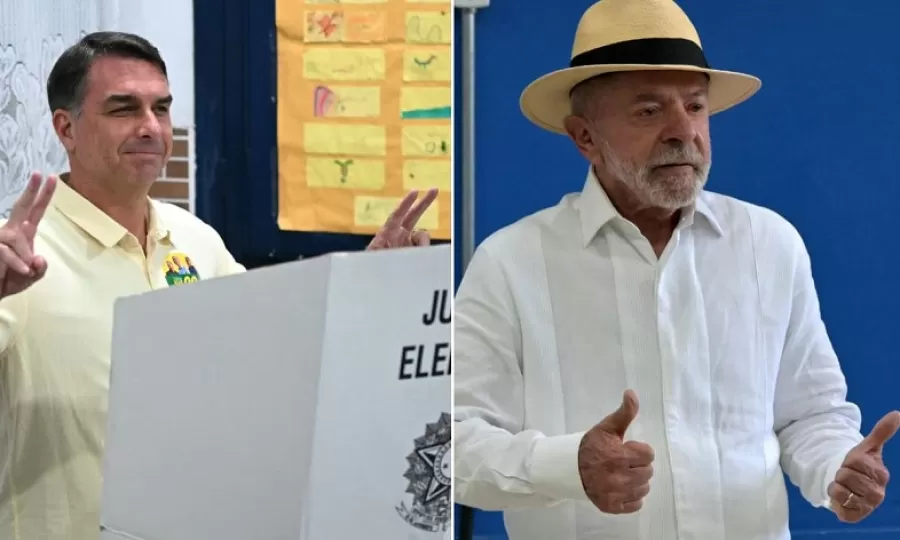 Fl&aacute;vio Bolsonaro se impuso en la primera vuelta, Lula ante un dif&iacute;cil escenario para el balotaje