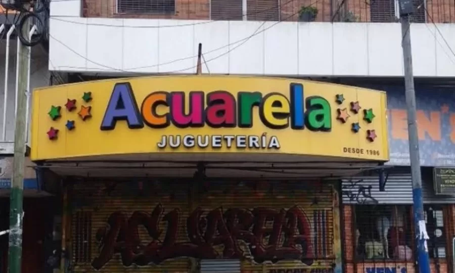 Cerr&oacute; la hist&oacute;rica jugueter&iacute;a Acuarela