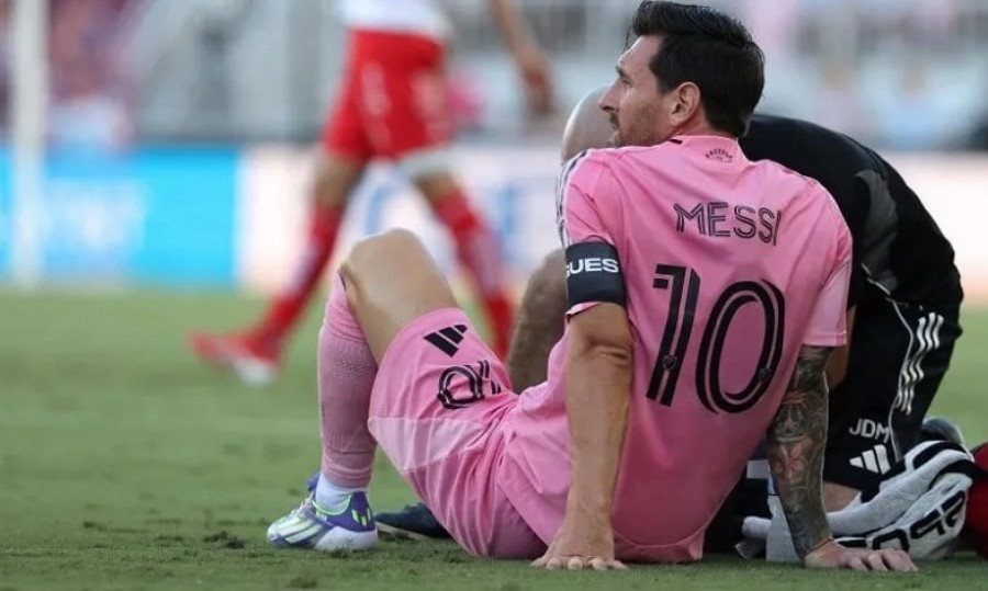 El Inter Miami confirm&oacute; la lesi&oacute;n que sufri&oacute; Lionel Messi contra Necaxa