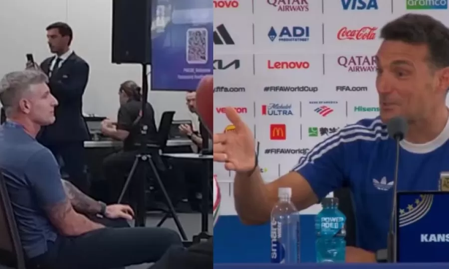 La pregunta de Mart&iacute;n Palermo que hizo emocionar a Scaloni: &ldquo;&iquest;Te imaginabas esto?&rdquo;