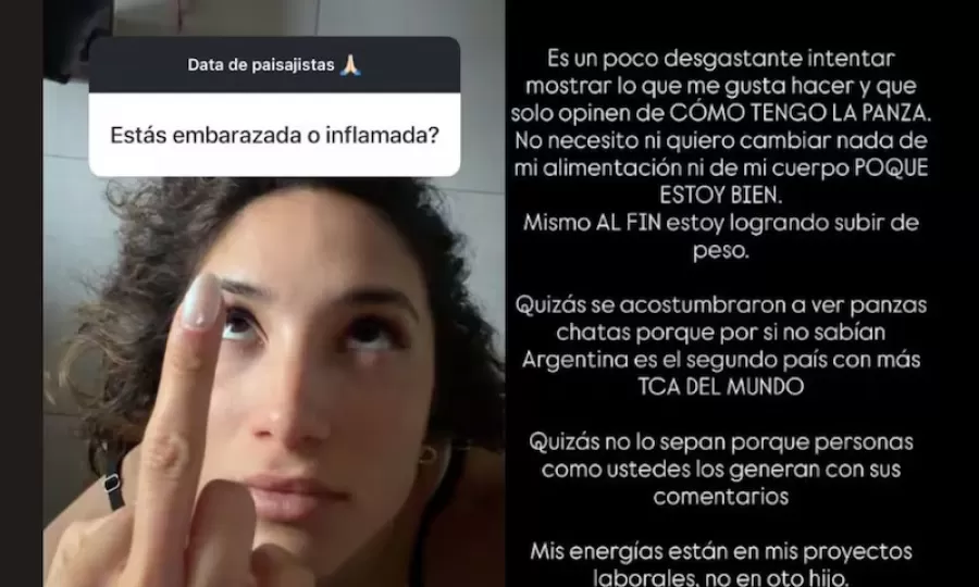 Melody Luz se hart&oacute; de los comentarios sobre su cuerpo