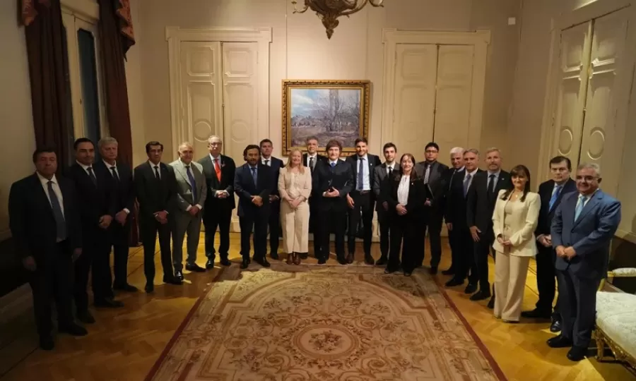 Milei recibió a los gobernadores