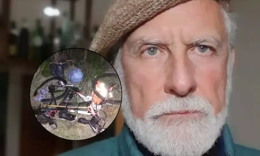 Un m&eacute;dico fue atropellado cuando iba en bicicleta en ruta 29