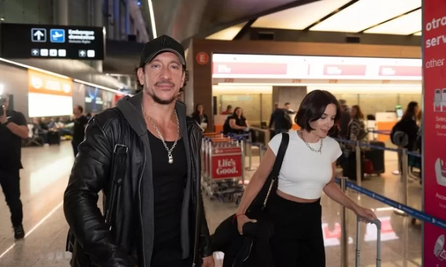 Nico Vázquez y Dai Fernández hicieron su primer viaje en pareja a Estados Unidos