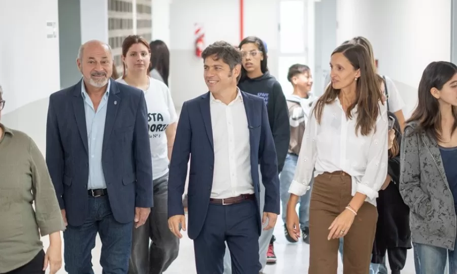 Kicillof defendi&oacute; las obras en educaci&oacute;n: &ldquo;Si no hay un Estado que invierta, es todo marketing&rdquo;