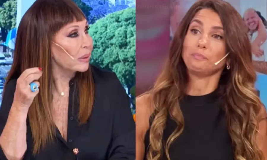Moria Cas&aacute;n habl&oacute; sobre la salida de Cinthia Fern&aacute;ndez de su programa: &ldquo;No sabe seguir el show&rdquo;