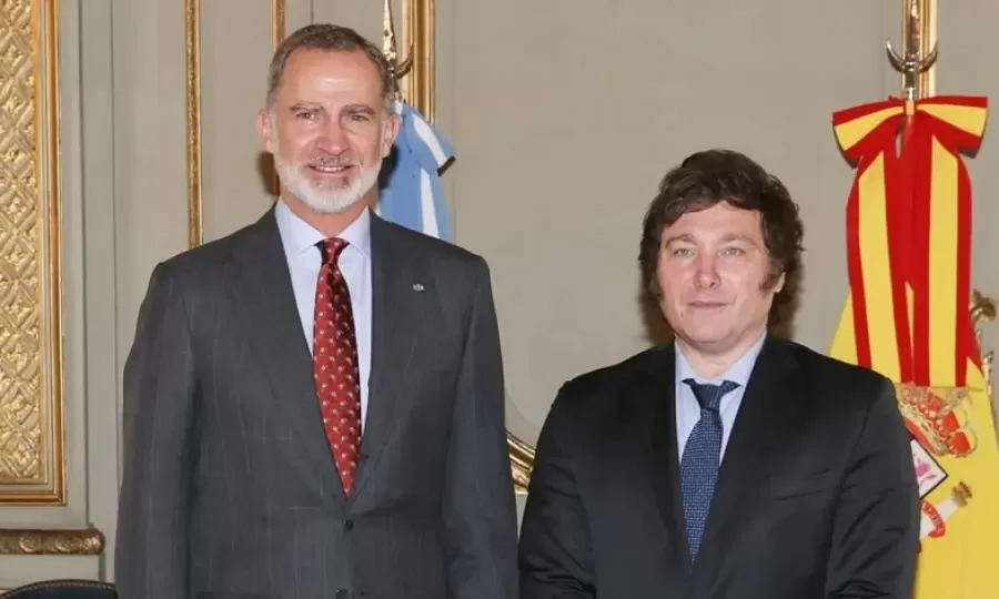 Milei quiso reunirse con el Rey Felipe VI pero la Casa Real espa&ntilde;ola se lo neg&oacute;