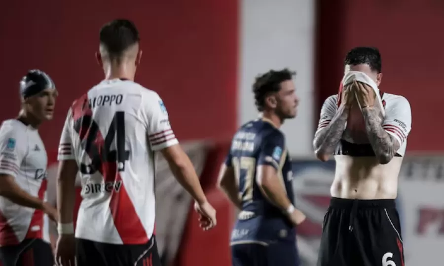 River jug&oacute; muy mal y perdi&oacute; con Argentinos Juniors