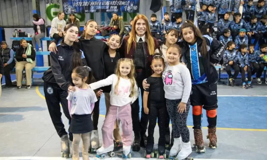 Magdalena Sierra inaugur&oacute; obras en un club y en un polideportivo municipal de Villa Corina