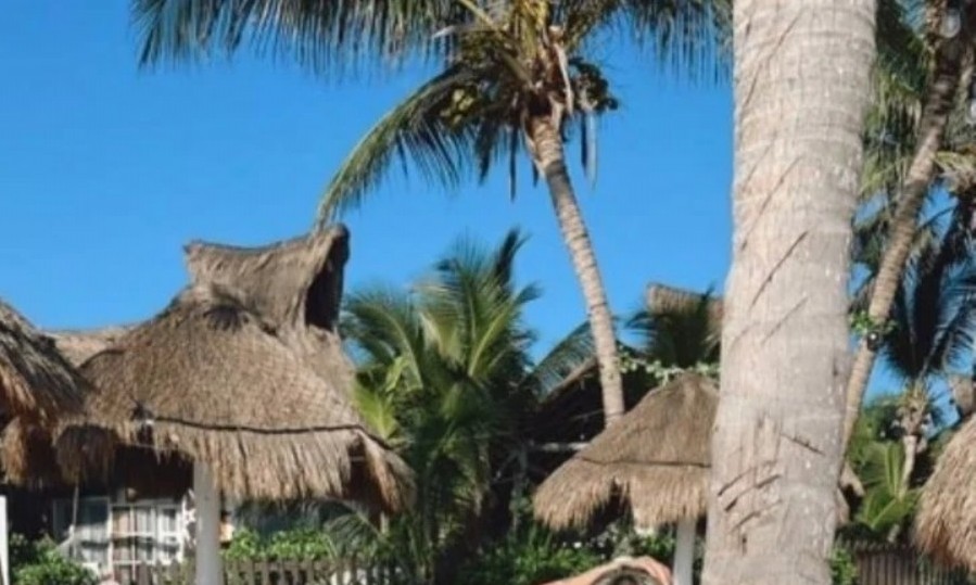 Tras dar el “Sí” el sábado, la pareja disfruta de días de relax en el Caribe mexicano.
