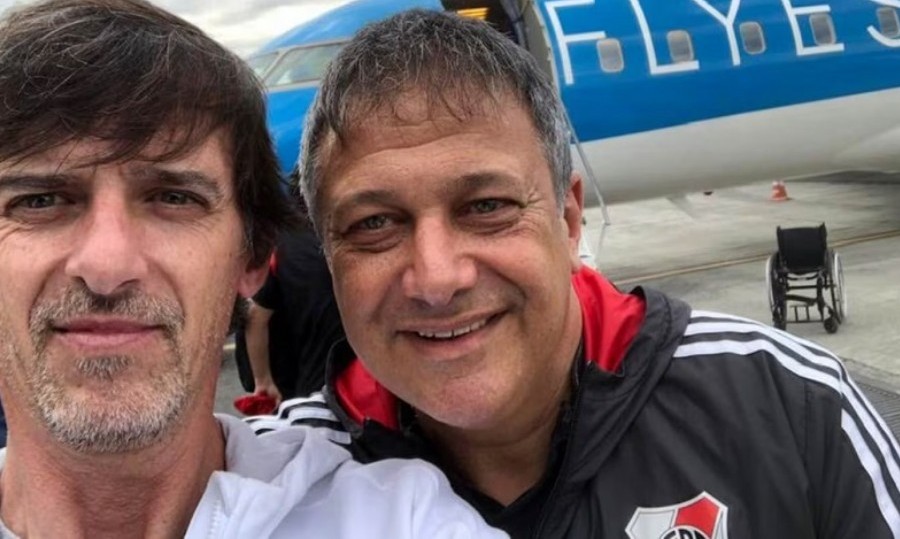 Fabián Dines y Enrique Rubio habían viajado para ver el partido por la ida de octavos de la Copa Libertadores, en la ciudad de Córdoba.