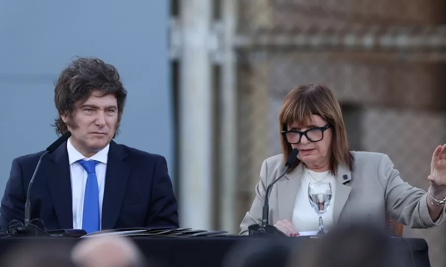 Tras diferenciarse del Gobierno, Patricia Bullrich le ofreci&oacute; la renuncia a Milei en el Senado