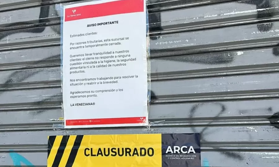 Clausuraron la sucursal de una conocida helader&iacute;a