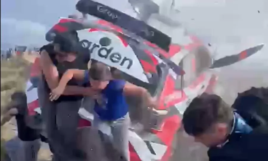 Tragedia en C&oacute;rdoba: muri&oacute; un espectador tras ser atropellado por un auto que corr&iacute;a en el Rally Sudamericano