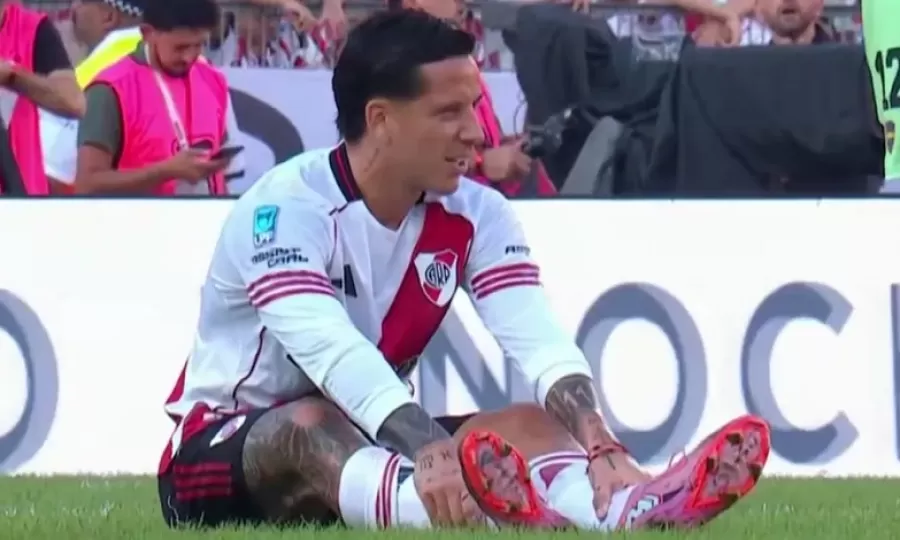 Sebasti&aacute;n Driussi sufri&oacute; un desgarro y se perder&aacute; partidos clave de River en el cierre del semestre
