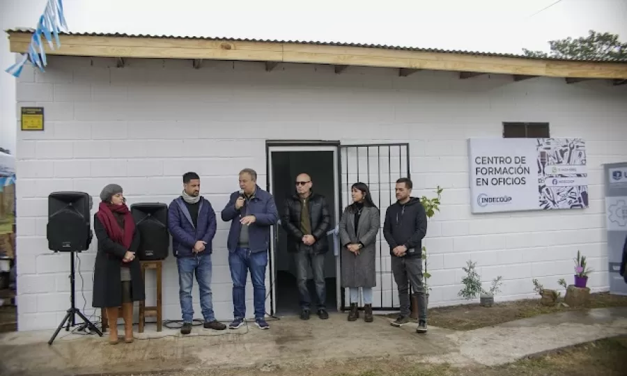 Inauguraron un nuevo centro de formaci&oacute;n de oficios