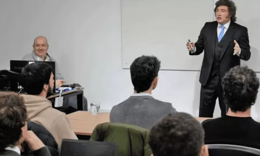 Tras la visita de Milei a la Universidad de San Andr&eacute;s, docentes reclamaron financiamiento universitario  :