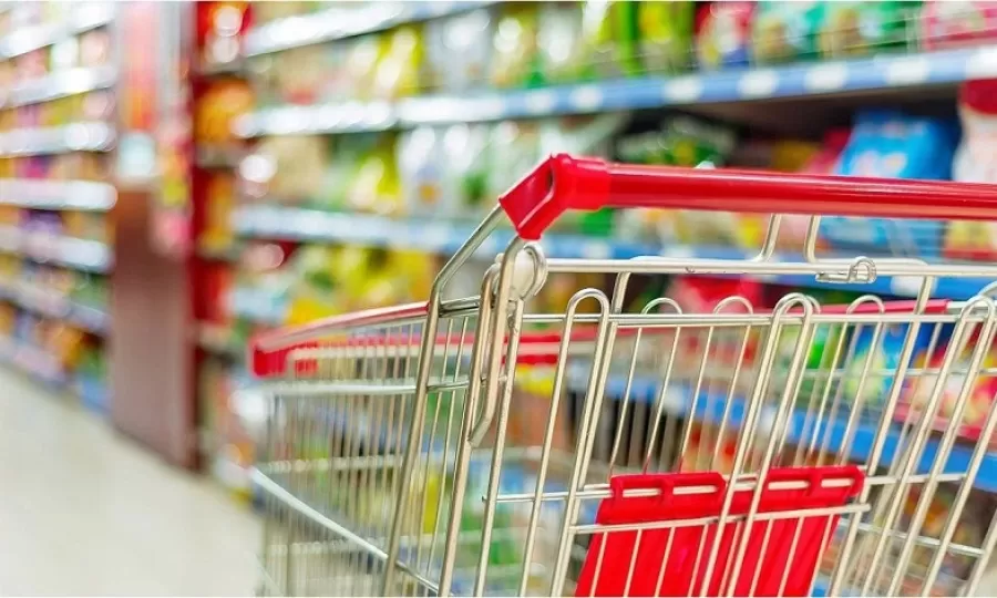 Desplome histórico en supermercados y mayoristas